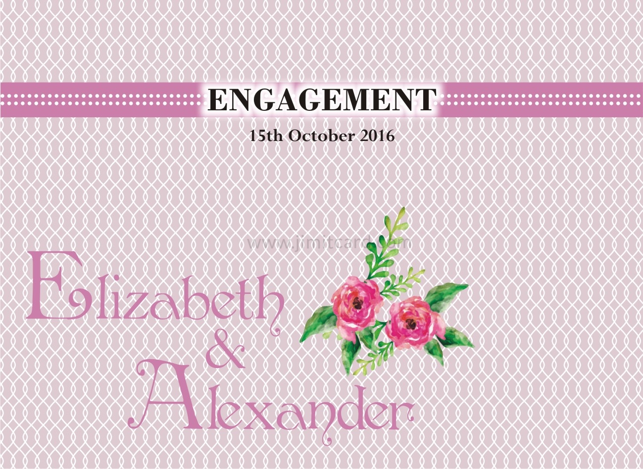 Engagement Party Invitation Cards