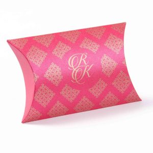 Pillow Favor Box No 9 - Pink-8634