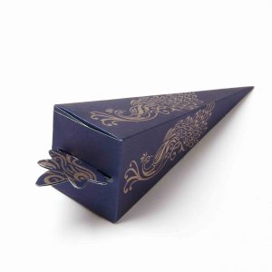 Cone Shaped Favor Box No 8 - Royal Blue-8627