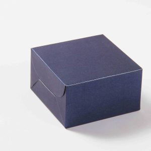 Small Size Cube Box No 6 - Royal Blue-8559