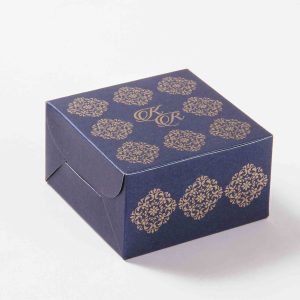 Small Size Cube Box No 6 - Royal Blue-8557