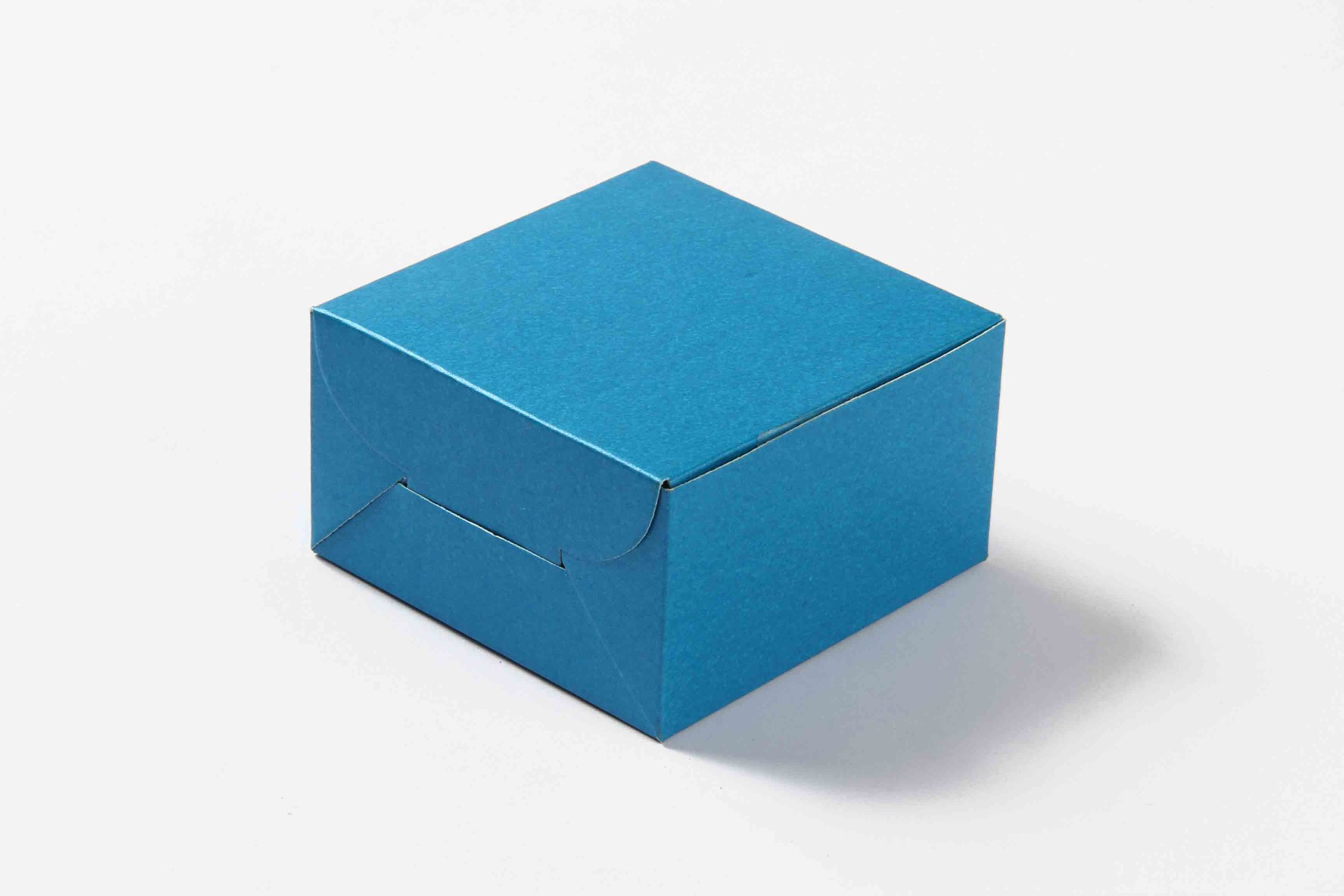 Small Size Cube Box No 6 - Firoze Blue-8570