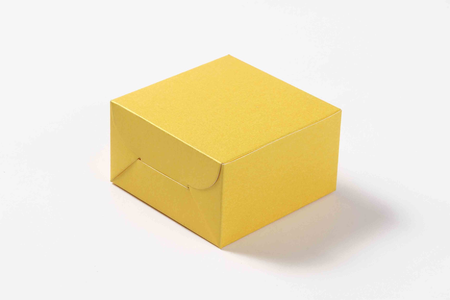 Small Size Cube Box No 6 - Yellow-8576
