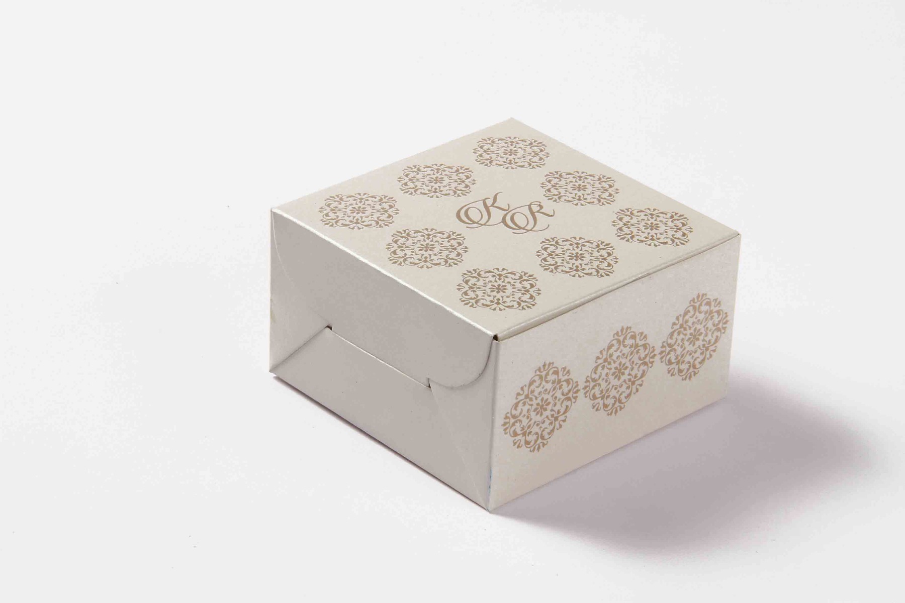 Small Size Cube Box No 6 - White-0