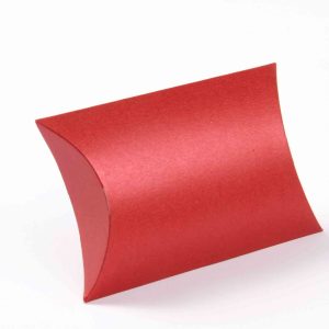 Pillow Favor Box No 9 - Red-8652