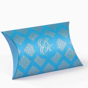 Pillow Favor Box No 9 - Firoze Blue-0