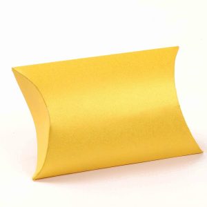 Pillow Favor Box No 9 - Yellow-8675