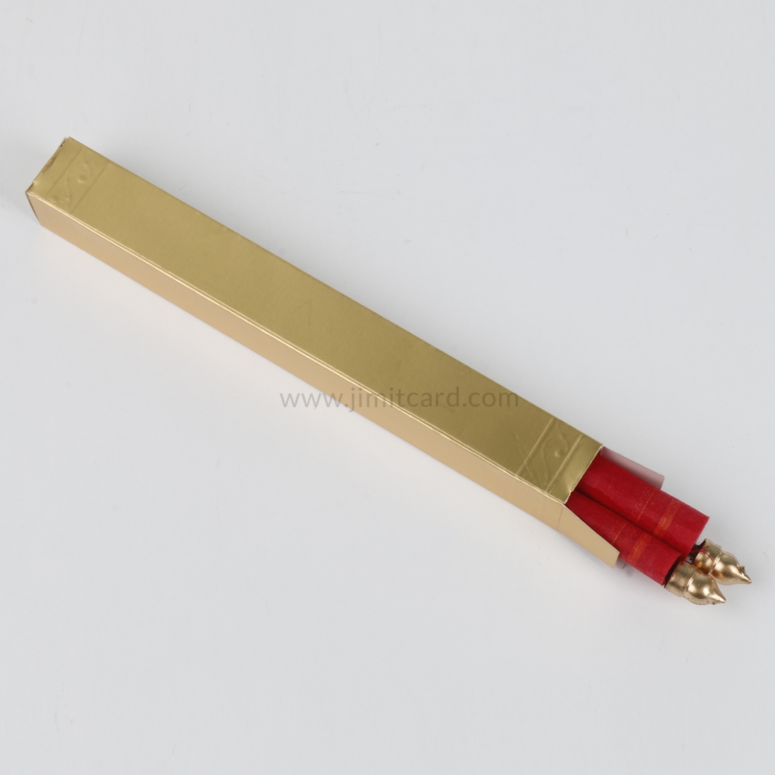 Elegant scroll wedding invitations in Red Velvet-9010