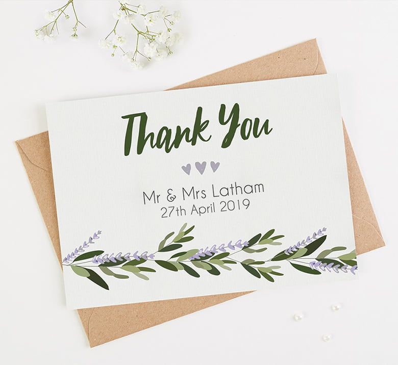 Thank-you-card