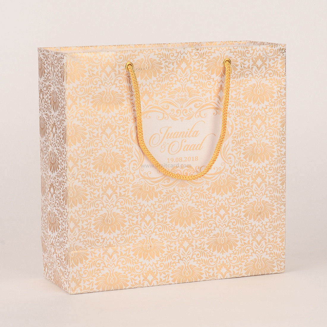 Favor Bags In Ivory